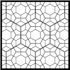 Nested hexagonal grid
